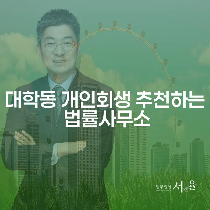 대학동 개인회생 추천하는 법률사무소
