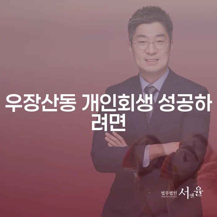 우장산동 개인회생 성공하려면