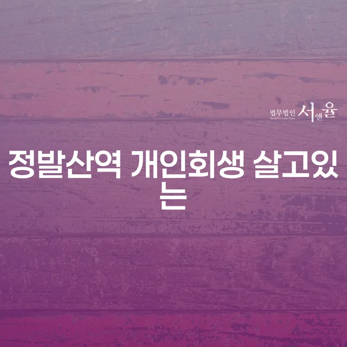 정발산역 개인회생 살고있는