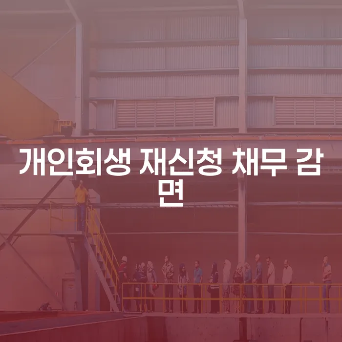 개인회생 재신청 채무 감면, 어떻게 해야 할까요?