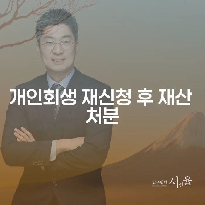 개인회생 중 재산 처분 후, 다시 시작할 수 있을까요?